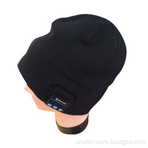 Young Music Hat, Wireless, Bluetooth, Portable, Fashion Design, Knitted Materials